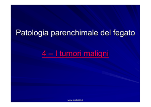 31.Patologia Parenchimale Fegato Tumori Maligni