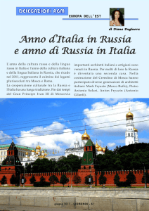 Anno d`Italia in Russia e anno di Russia in Italia