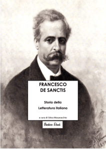 Francesco De Sanctis Storia della letteratura italiana