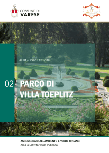 Guida al Parco di Villa Toeplitz