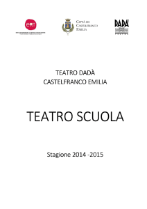 dossier Scuole Castelfranco Emilia 14-15