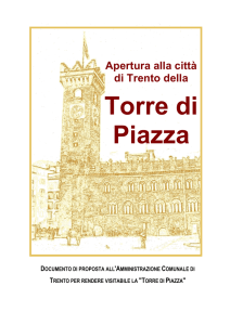 Torre di Piazza - Paolo Erbi ingegnere