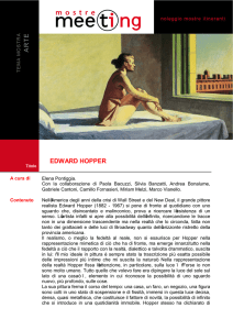 EDWARD HOPPER - Meeting Mostre