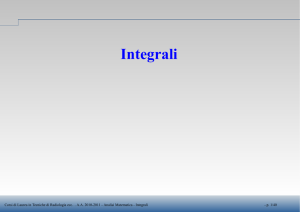 Integrali - Server users.dimi.uniud.it
