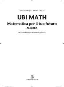 Matematica per il tuo futuro