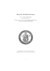 Esercizi di Elettrotecnica