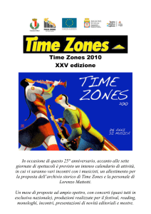 Time Zone XXV_02 - Viaggiare in Puglia