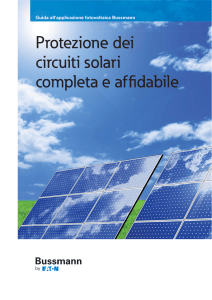 Protezione dei circuiti solari completa e affidabile