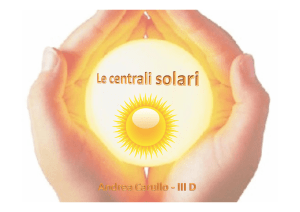 Centrali solari