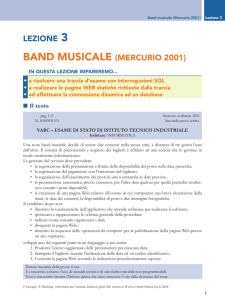 Band MusicaLe (Mercurio 2001)