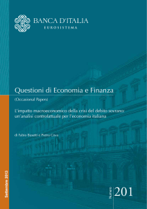 L`impatto macroeconomico della crisi del debito