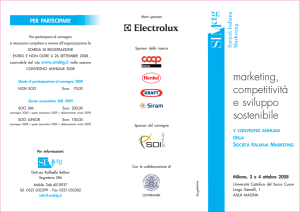 Programma Convegno2008 - Società Italiana Marketing
