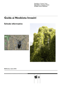 Guida ai Neobiota Invasivi - Repubblica e Cantone Ticino