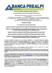 1 Banca di Credito Cooperativo delle Prealpi s.c.