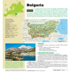 Bulgaria - Zanichelli online per la scuola