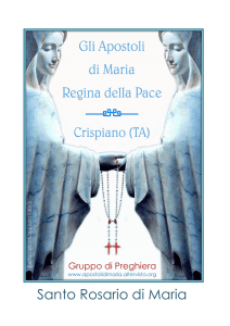 Santo Rosario di Maria - Apostoli di Maria Regina della Pace