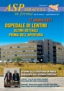 in forma - Asp Siracusa