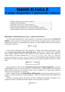 Appunti di Fisica II - Libero Community Siti Personali