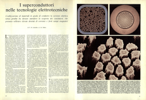I superconduttori nelle tecnologie elettrotecniche