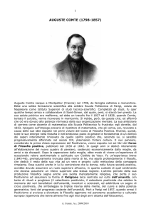 A. Comte - Massimo Dei Cas