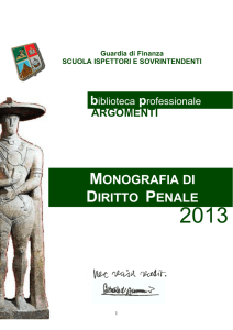 monografia di diritto penale - Studio legale Ippoliti e associati