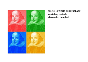 brush up your shakespeare