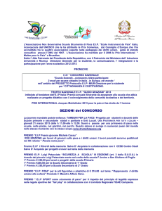 Concorsi e attività "Ecole instrument de Paix" Italia