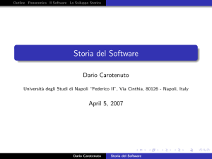 Storia del Software