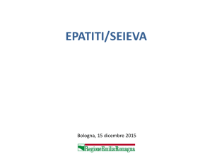 epatiti/seieva - Salute Emilia