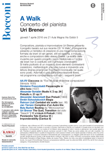 Concerto del pianista Uri Brener
