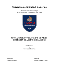 mitm attack with patching binaries on the fly by adding shellcodes