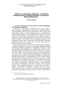 diritto e linguaggio-discorso. il sentiero fenomenologico di - I-LEX