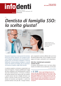 Dentista di famiglia SSO: la scelta giusta!