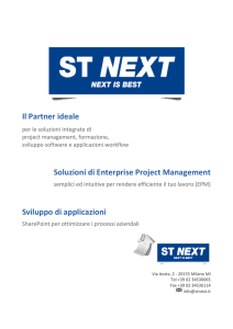 Il Partner ideale Soluzioni di Enterprise Project Management