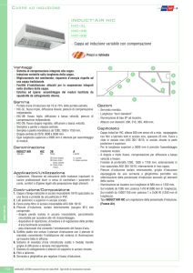 Cappa ad induzione variabile con compensazione