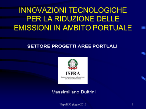 innovazioni tecnologiche per la riduzione delle emissioni in ambito