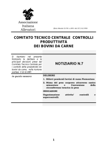 Notiziario n.7 del 12 12 1997 - Associazione Italiana Allevatori