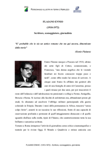 FLAIANO ENNIO (1910-1972) Scrittore