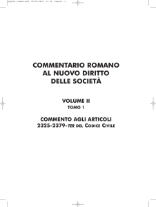 pagine romane.qxd - Rivista del Diritto Commerciale