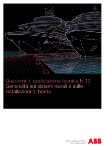 Quaderni di applicazione tecnica N.12 Generalità sui sistemi navali