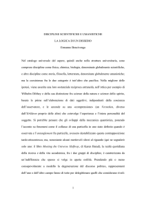 Testo dell`intervento - Scuola di Ingegneria