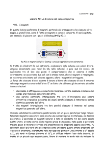 40 La direzione del campo magnetico