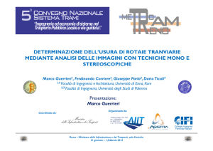 DETERMINAZIONE DELL`USURA DI ROTAIE TRANVIARIE