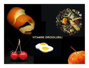 vitamine idrosolubili - Digilander