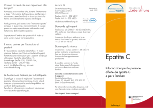 Epatite C - Deutsche Leberstiftung