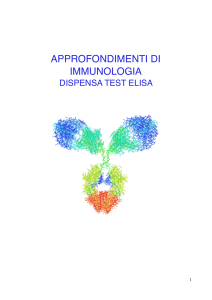 APPROFONDIMENTI DI IMMUNOLOGIA