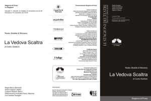 La Vedova Scaltra.cdr - Il Centro Servizi Culturali Santa Chiara