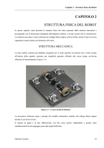 capitolo 2 struttura fisica del robot