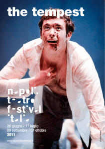 the tempest - Napoli Teatro Festival Italia