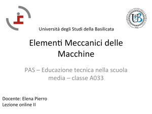 Elementi meccanici delle macchine 2